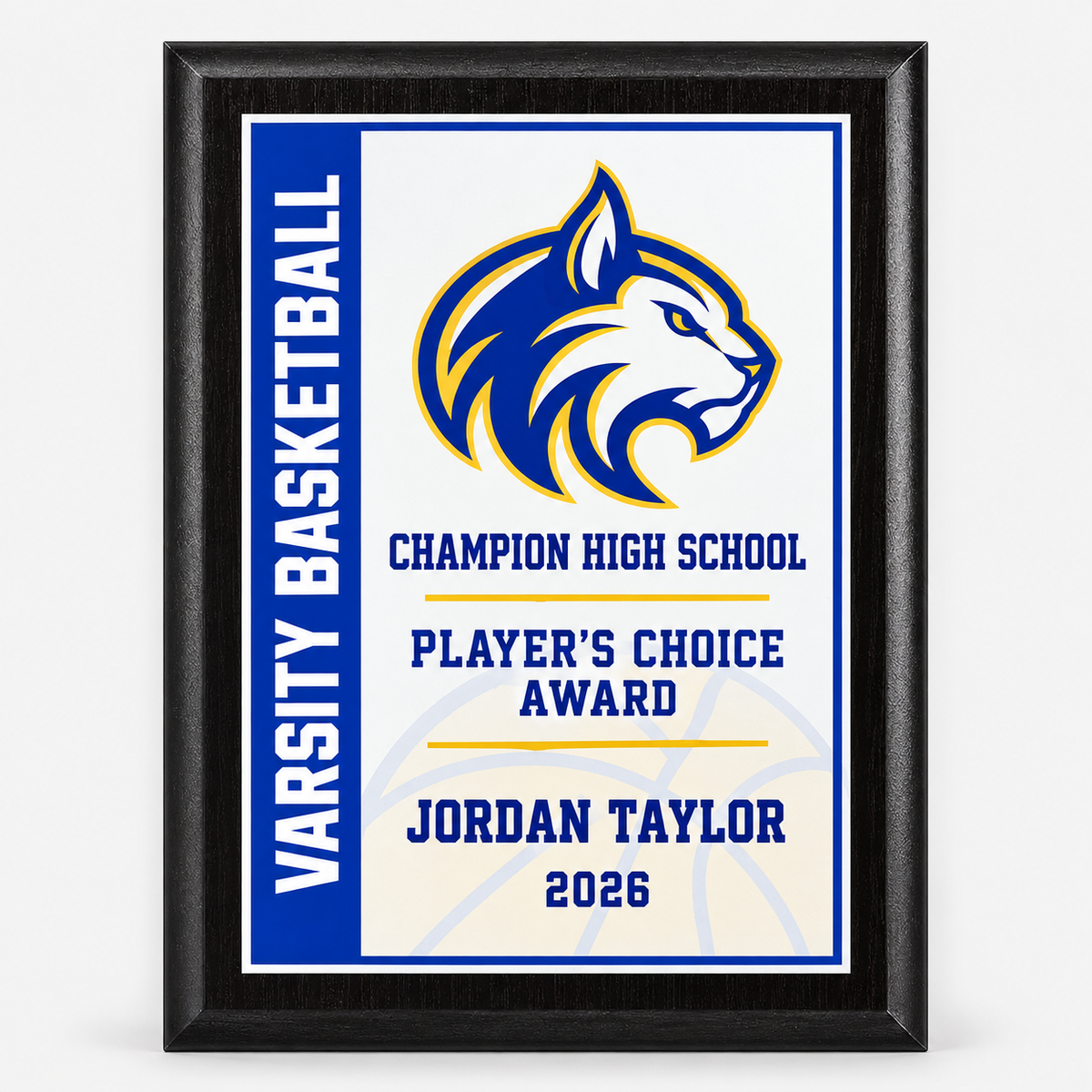 Varsity Plaque Series