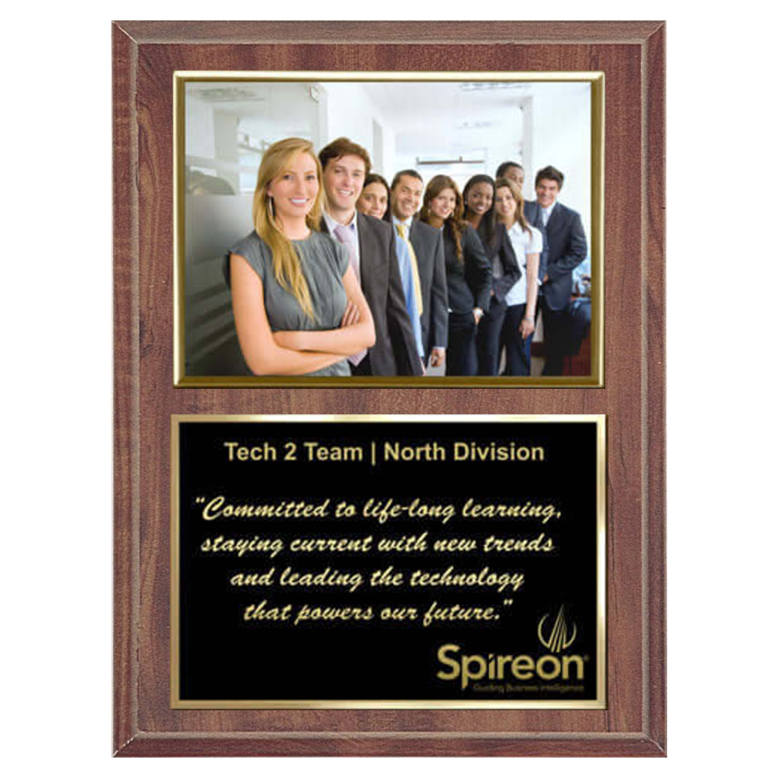 Gold Frame Photo Plaques