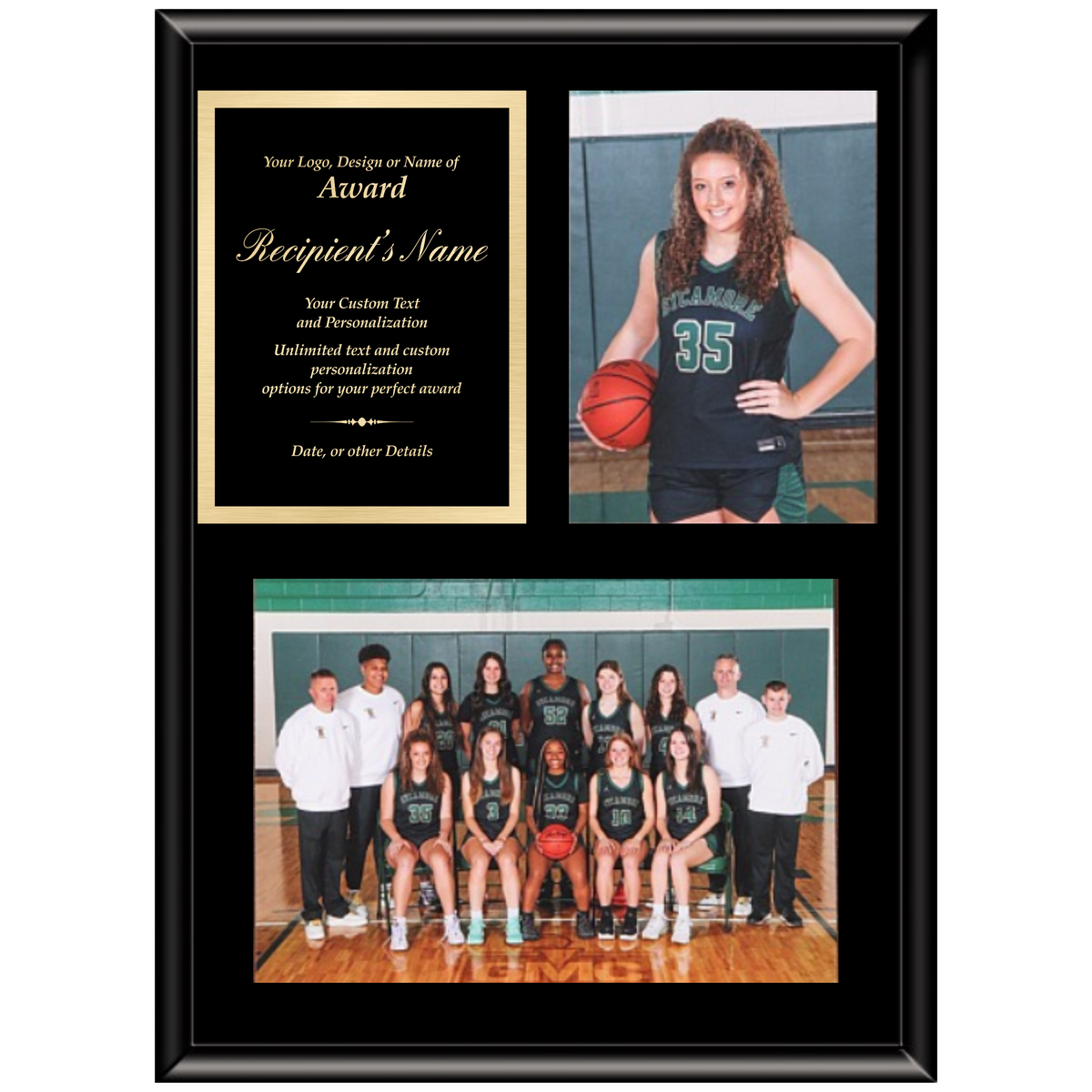 Double Photo Plaque