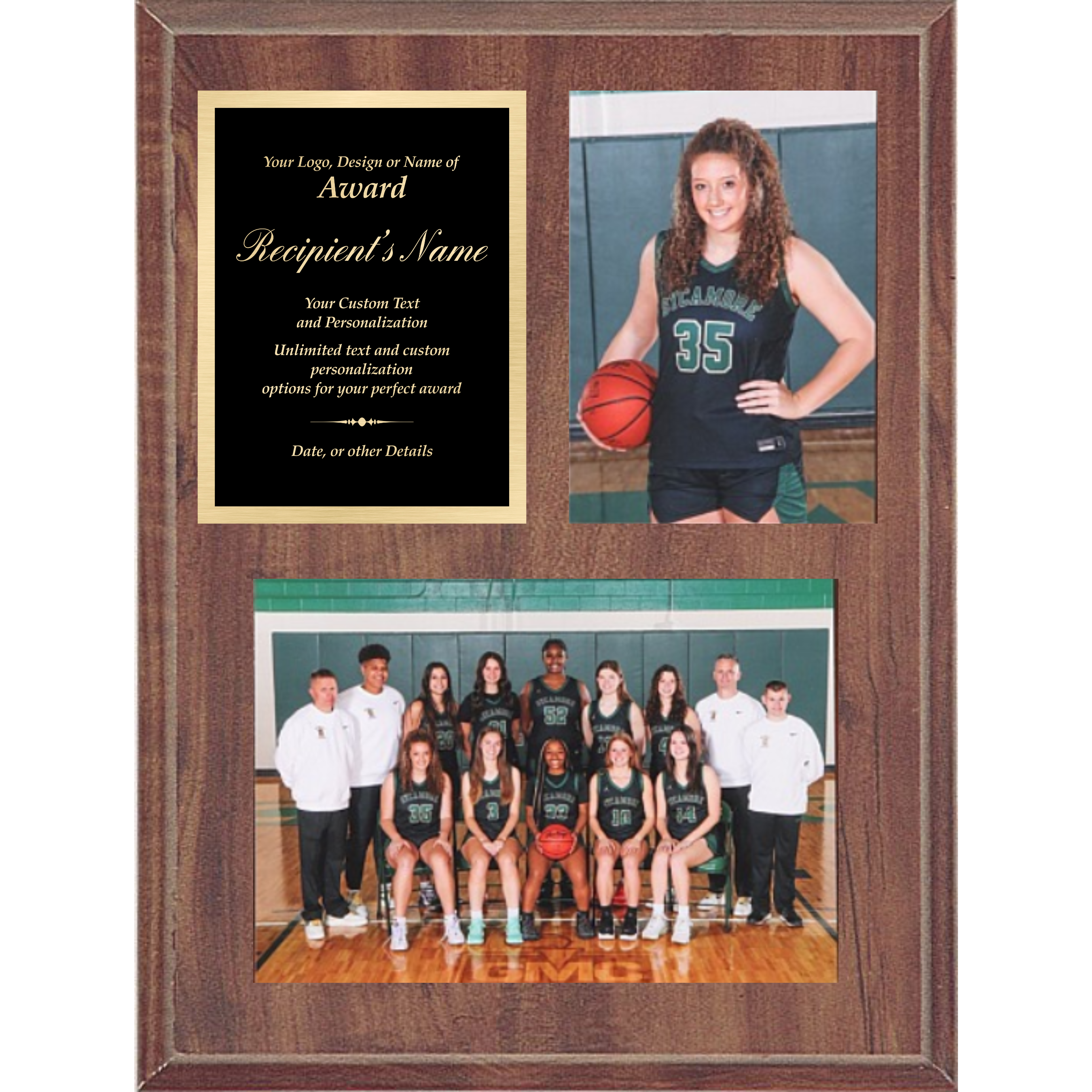 Double Photo Plaques