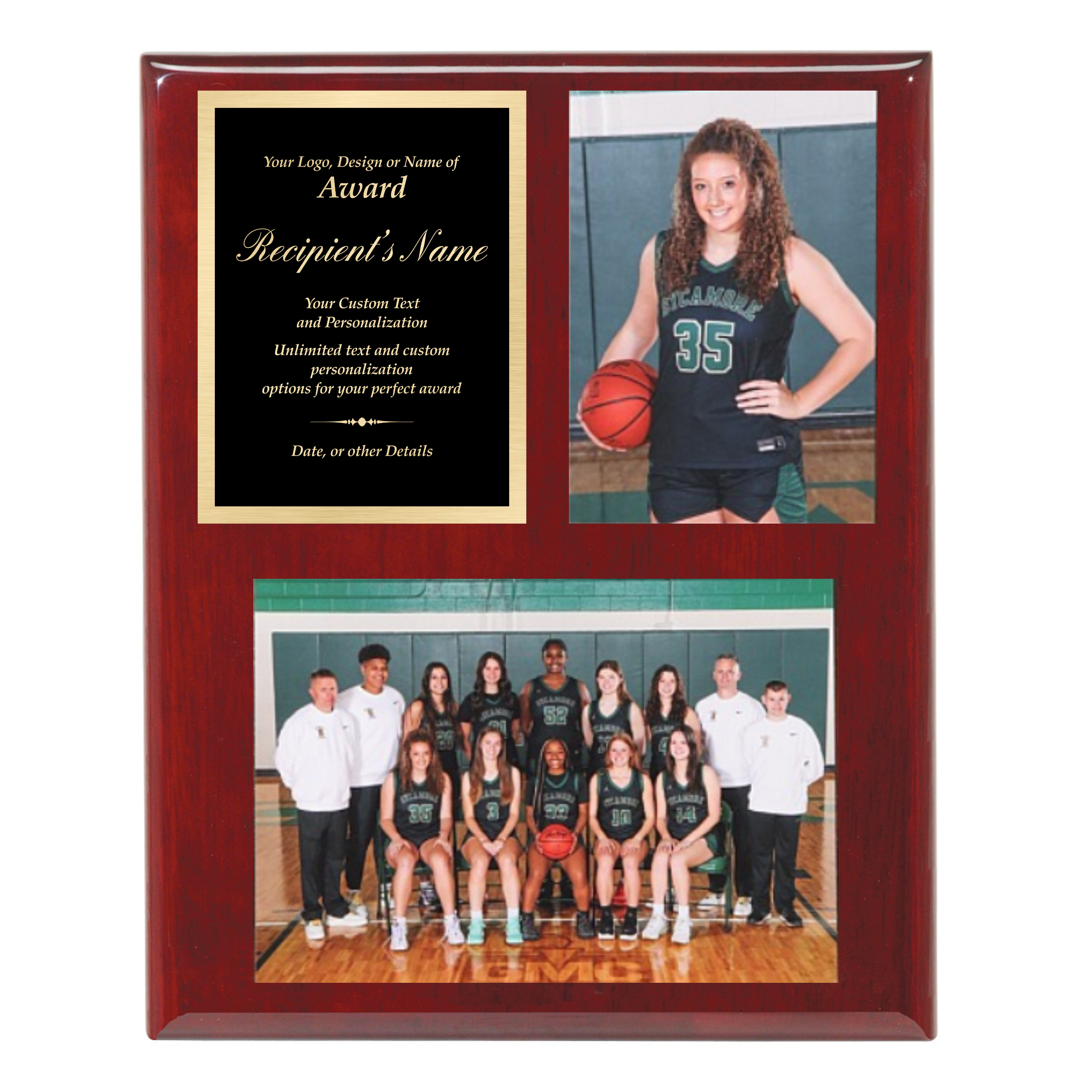 Double Photo Plaques