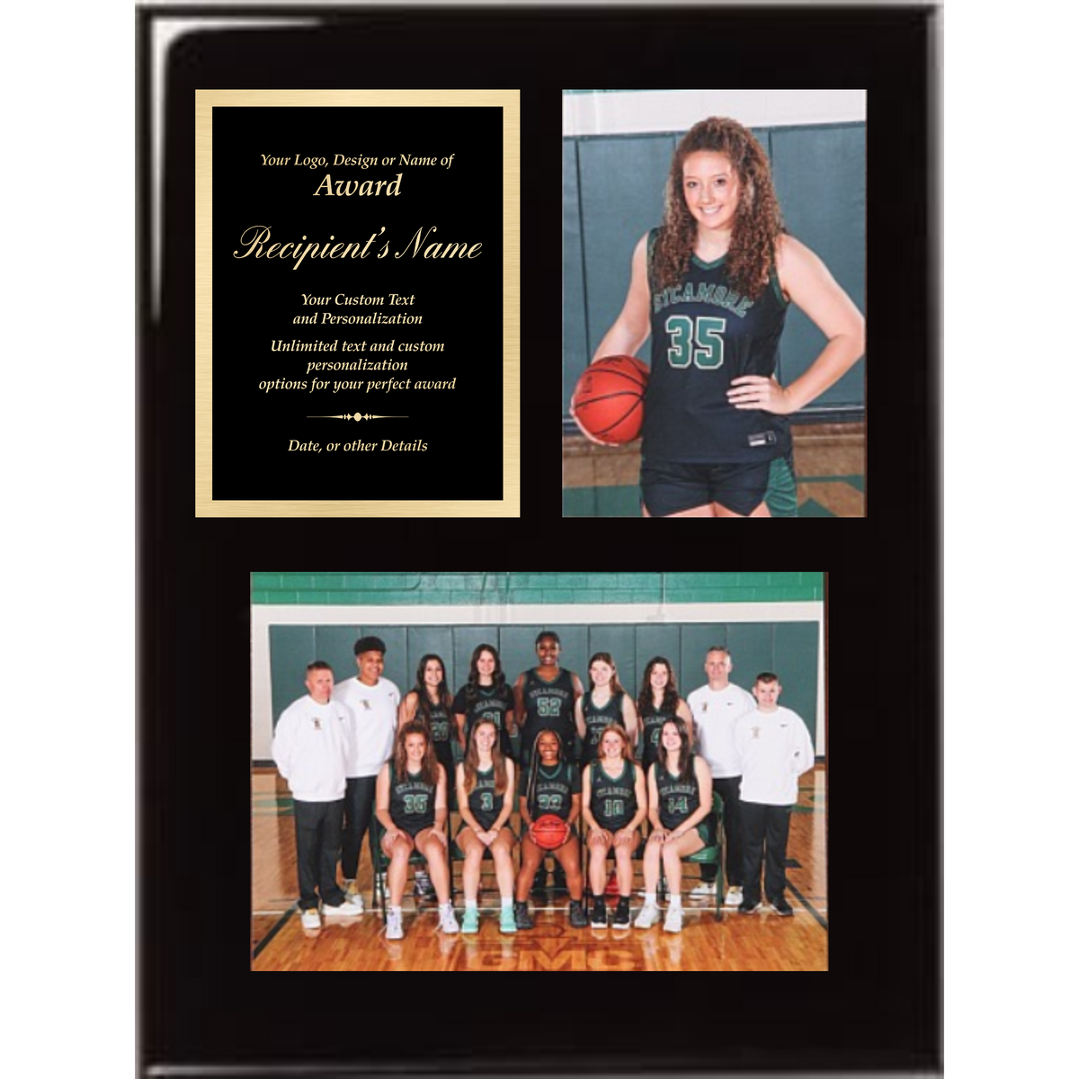 Double Photo Plaque