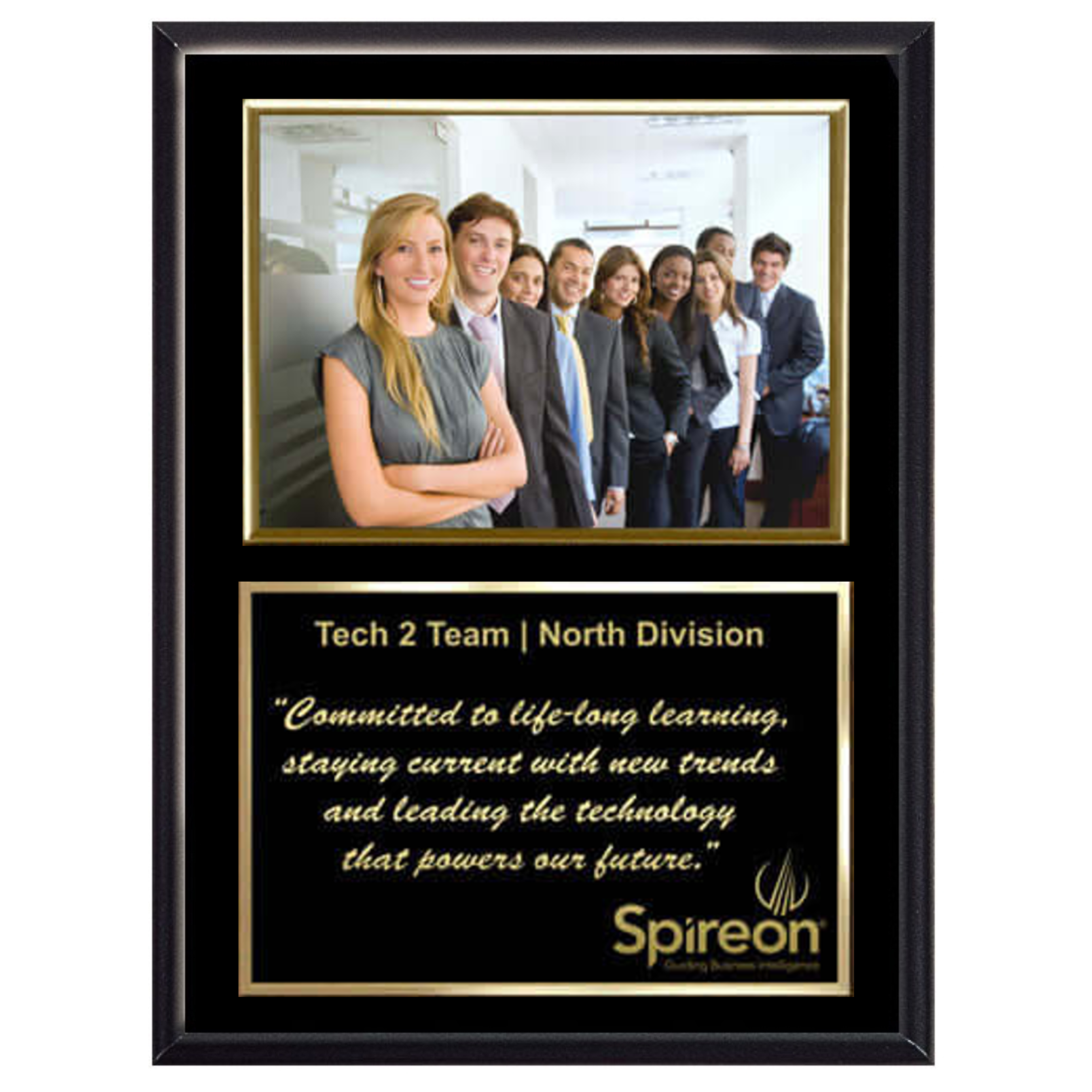 Gold Frame Photo Plaques