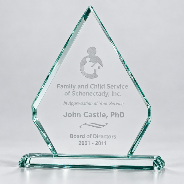 Diamond Jade Glass Award