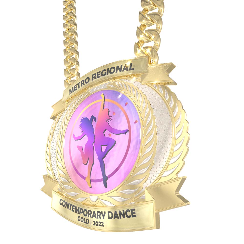 Champ Medal -Dual Plated