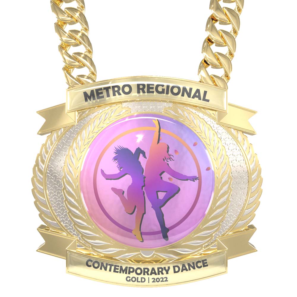 Champ Medal -Dual Plated