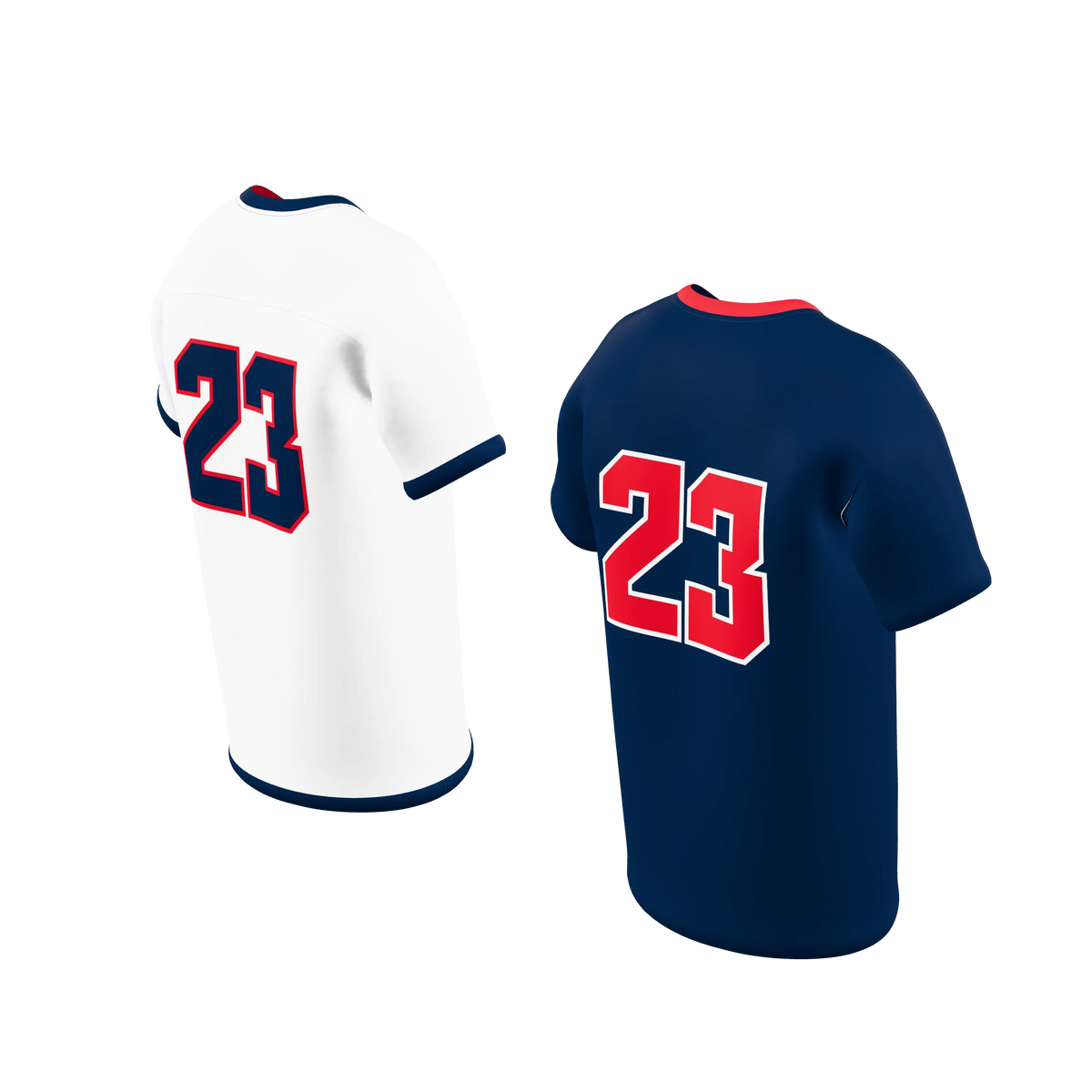 Custom Sublimated Men's & Youth Single-Ply Reversible Football Fan Jersey — supplier view 6