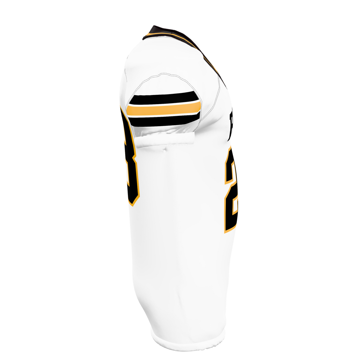 Custom Sublimated Men's & Youth Elastic-Bottom Football Game Jersey — supplier view 5