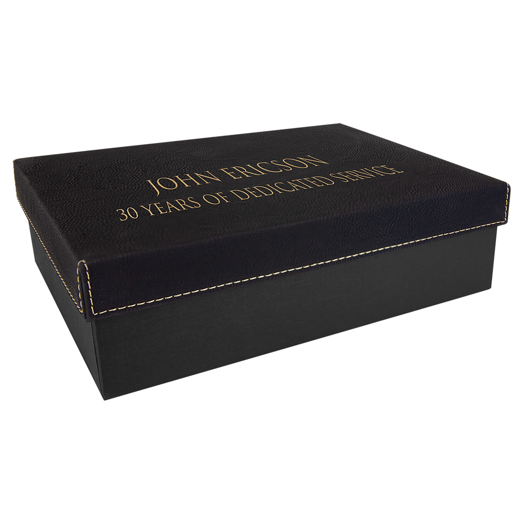 Personalized Leatherette Gift Box