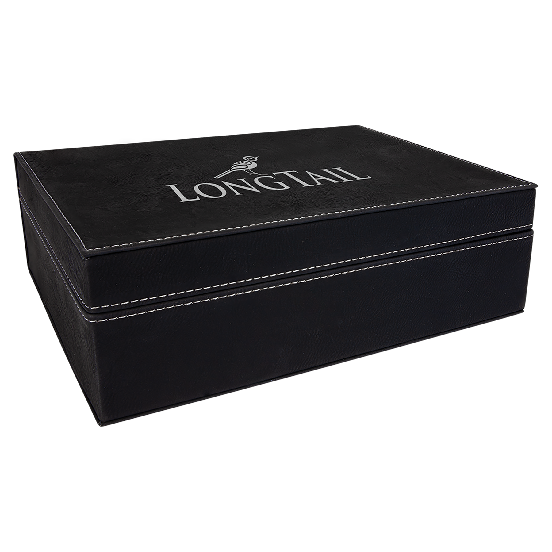 Personalized Leatherette Hinged Gift Box