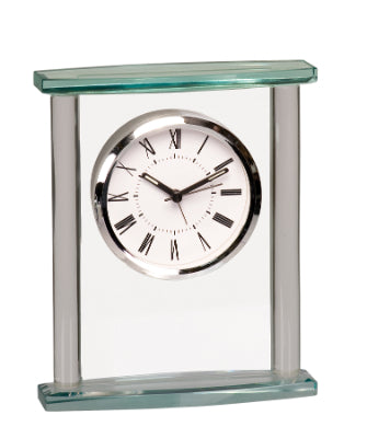 Rectangle Glass Desk Clock