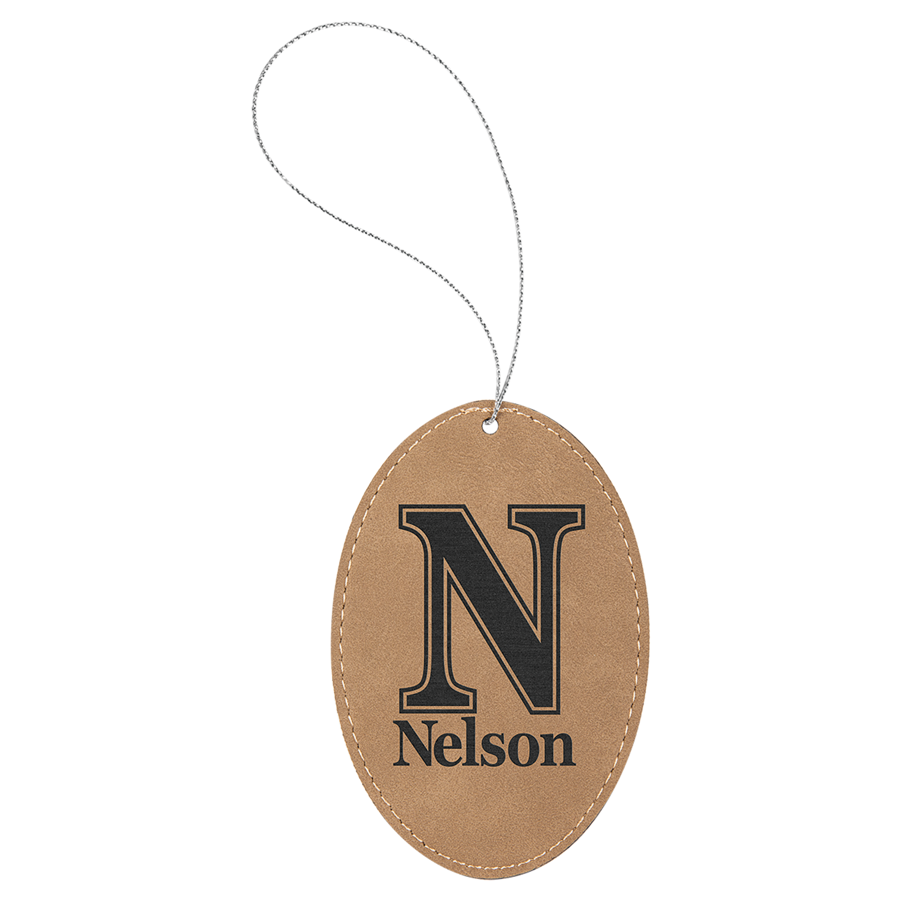 Laserable Leatherette Ornaments