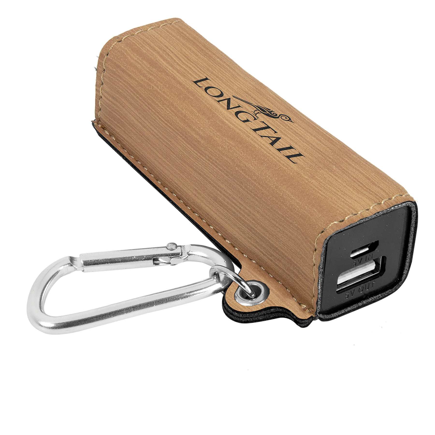 Leatherette Power Bank