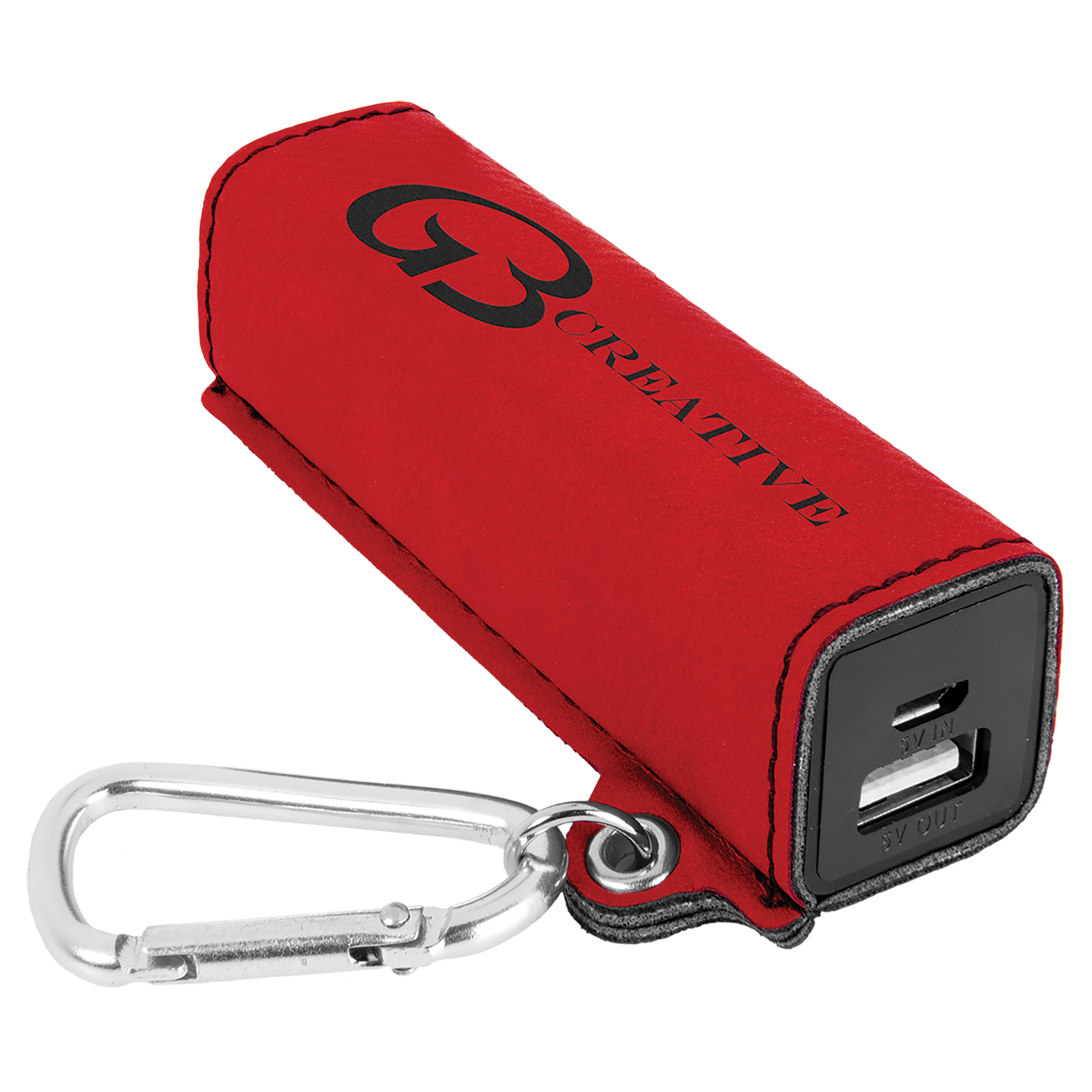 Leatherette Power Bank