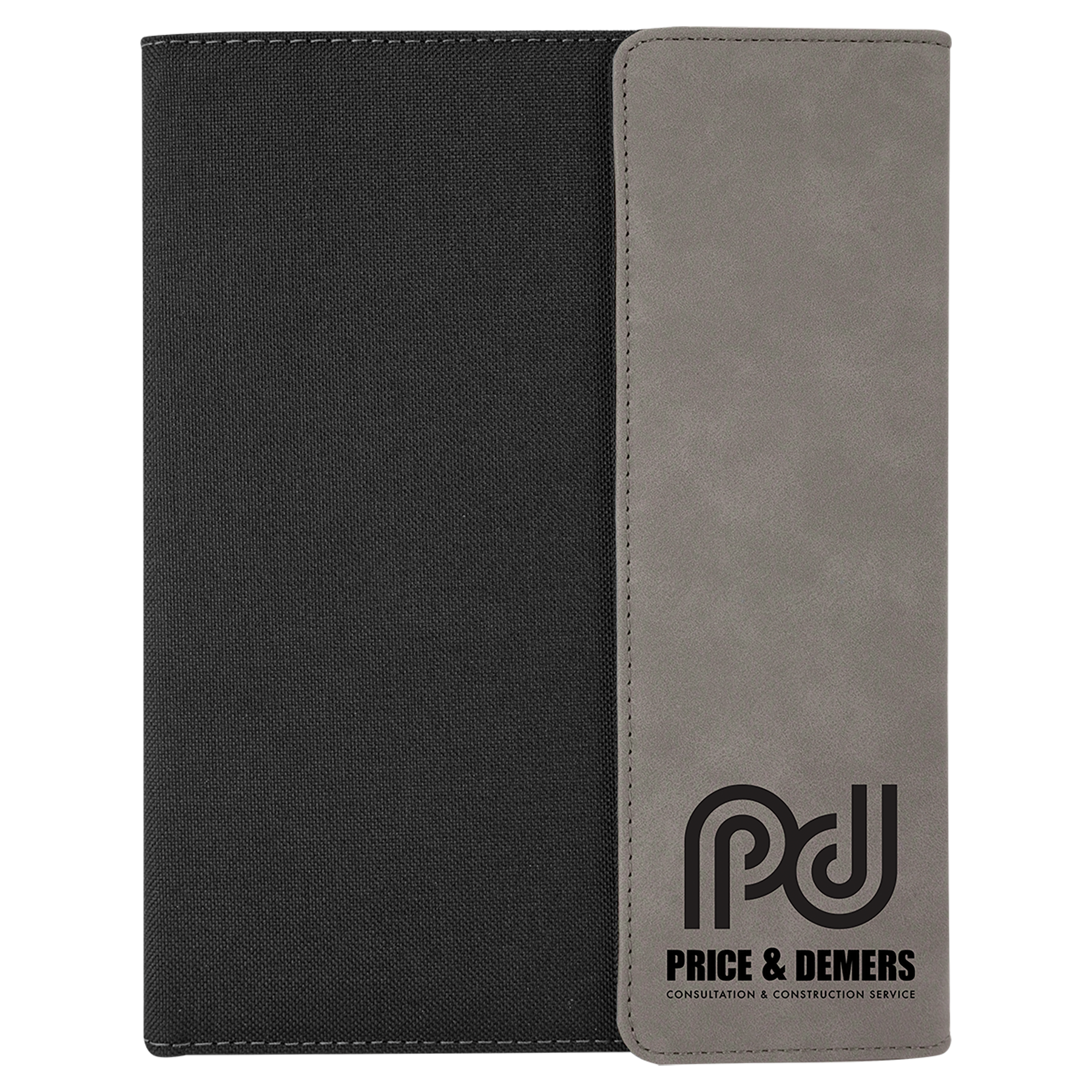 Laserable Leatherette Canvas Portfolios