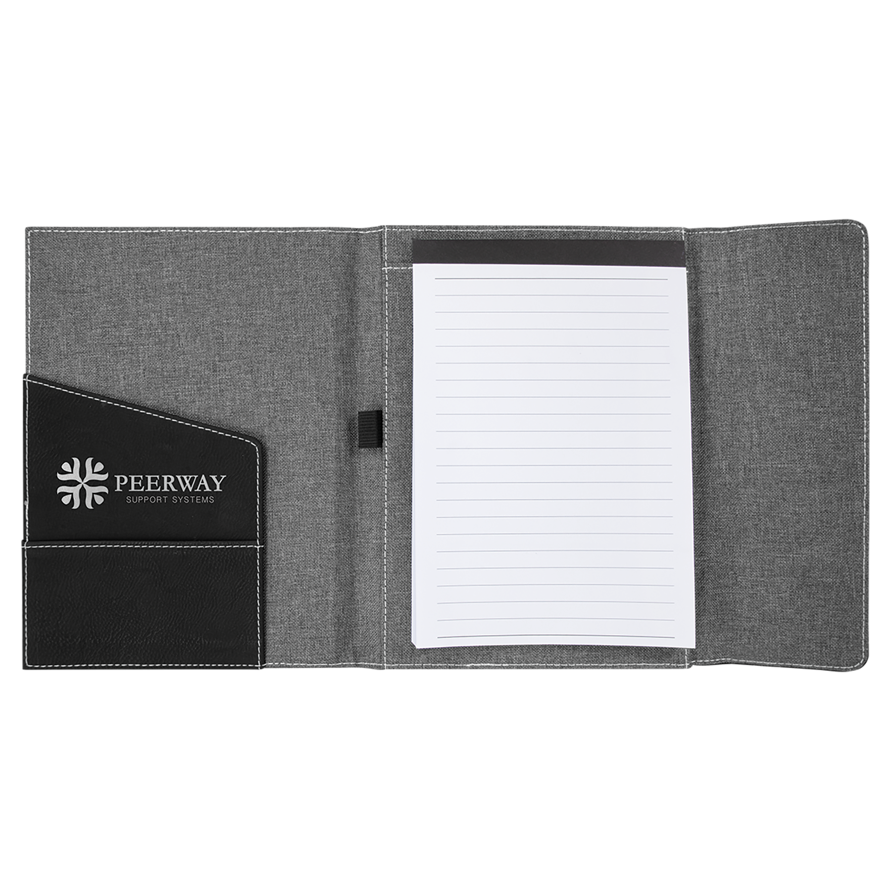 Laserable Leatherette Canvas Portfolios