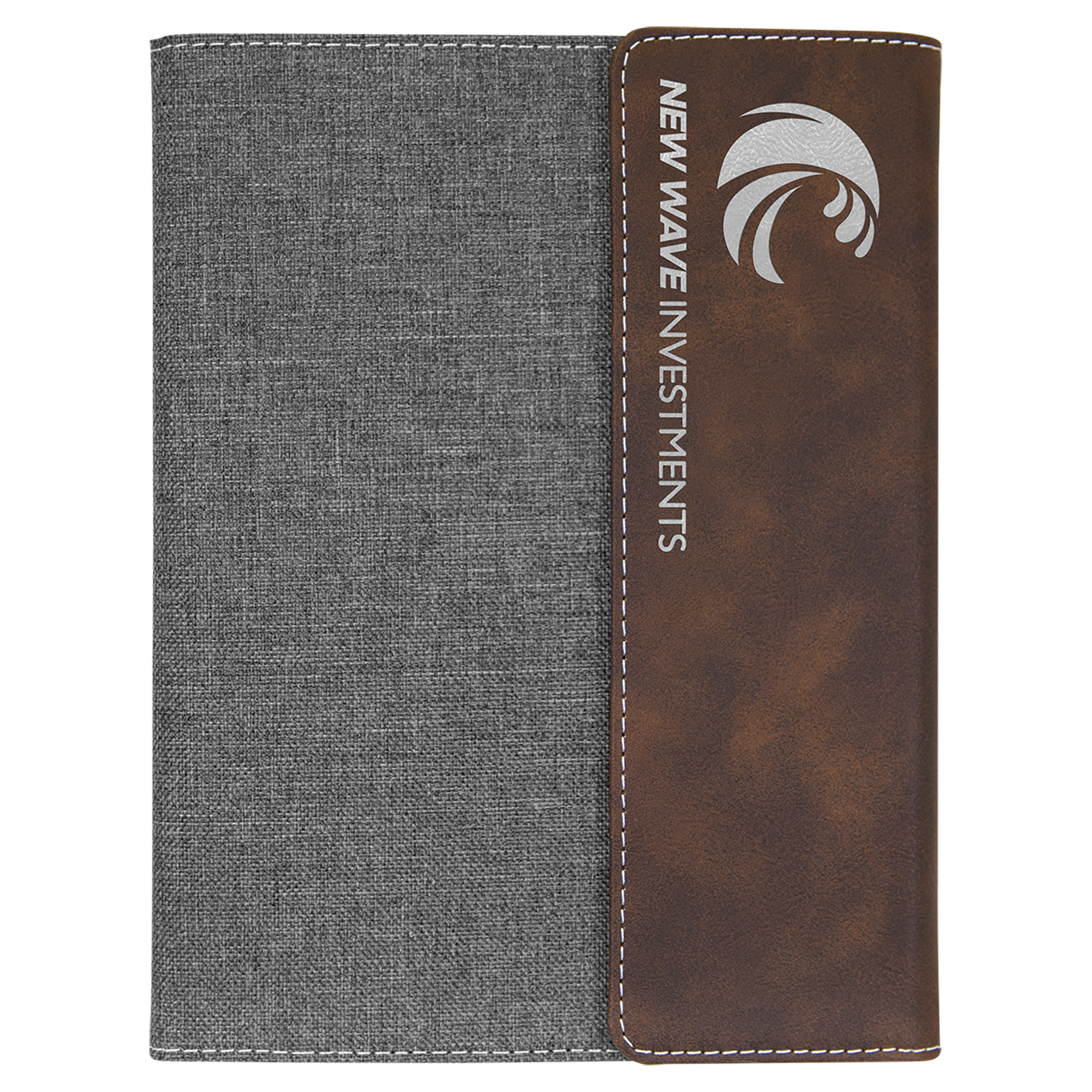 Laserable Leatherette Canvas Portfolios