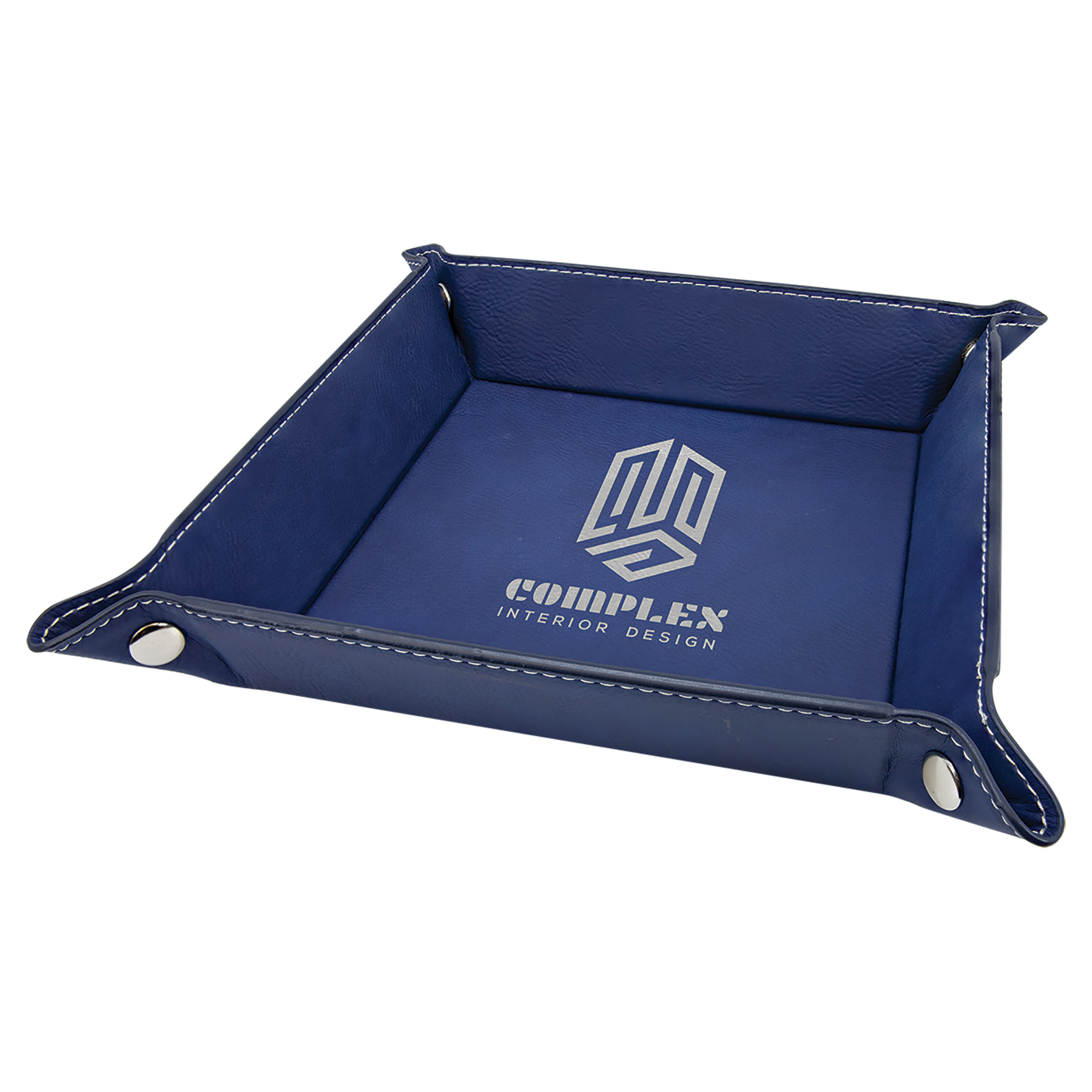 Leatherette Folding Trays