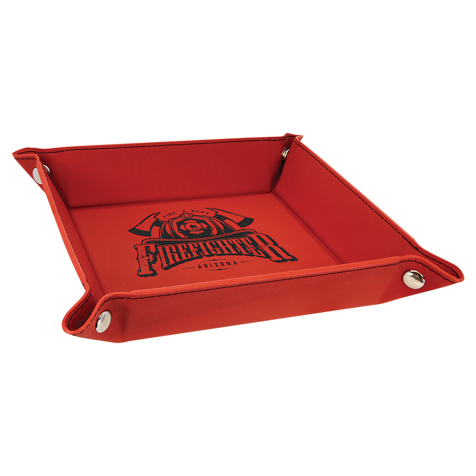 Leatherette Folding Trays