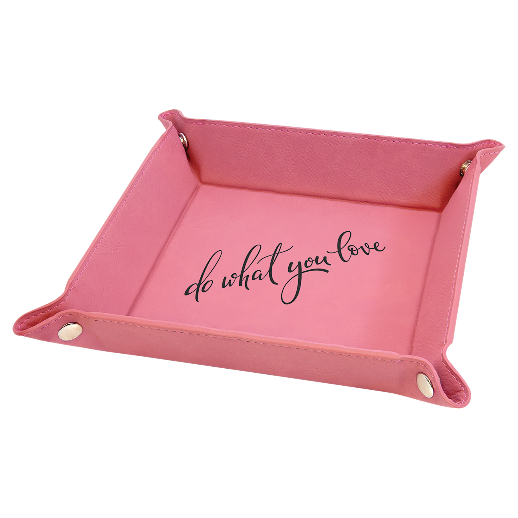 Leatherette Folding Trays