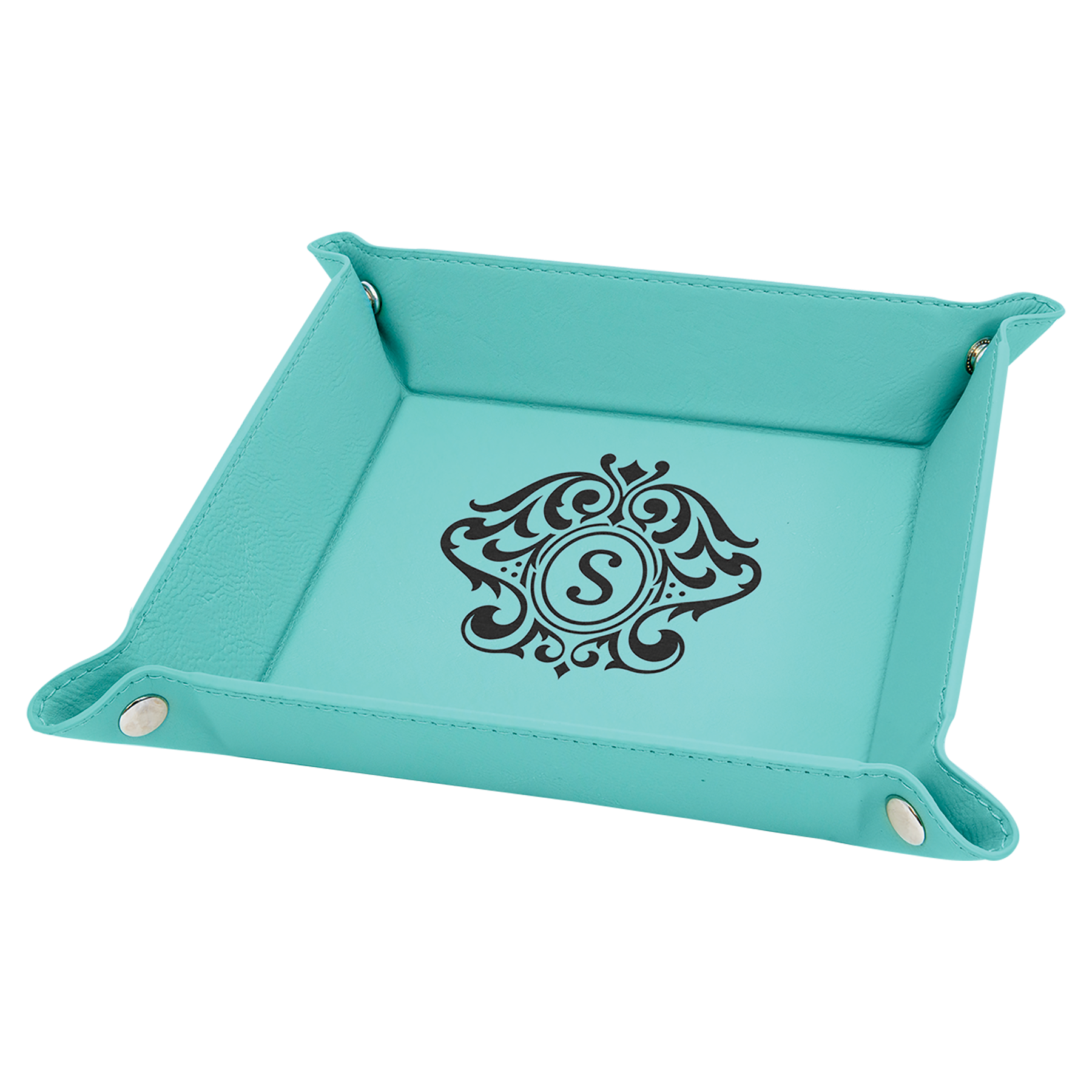Leatherette Folding Trays