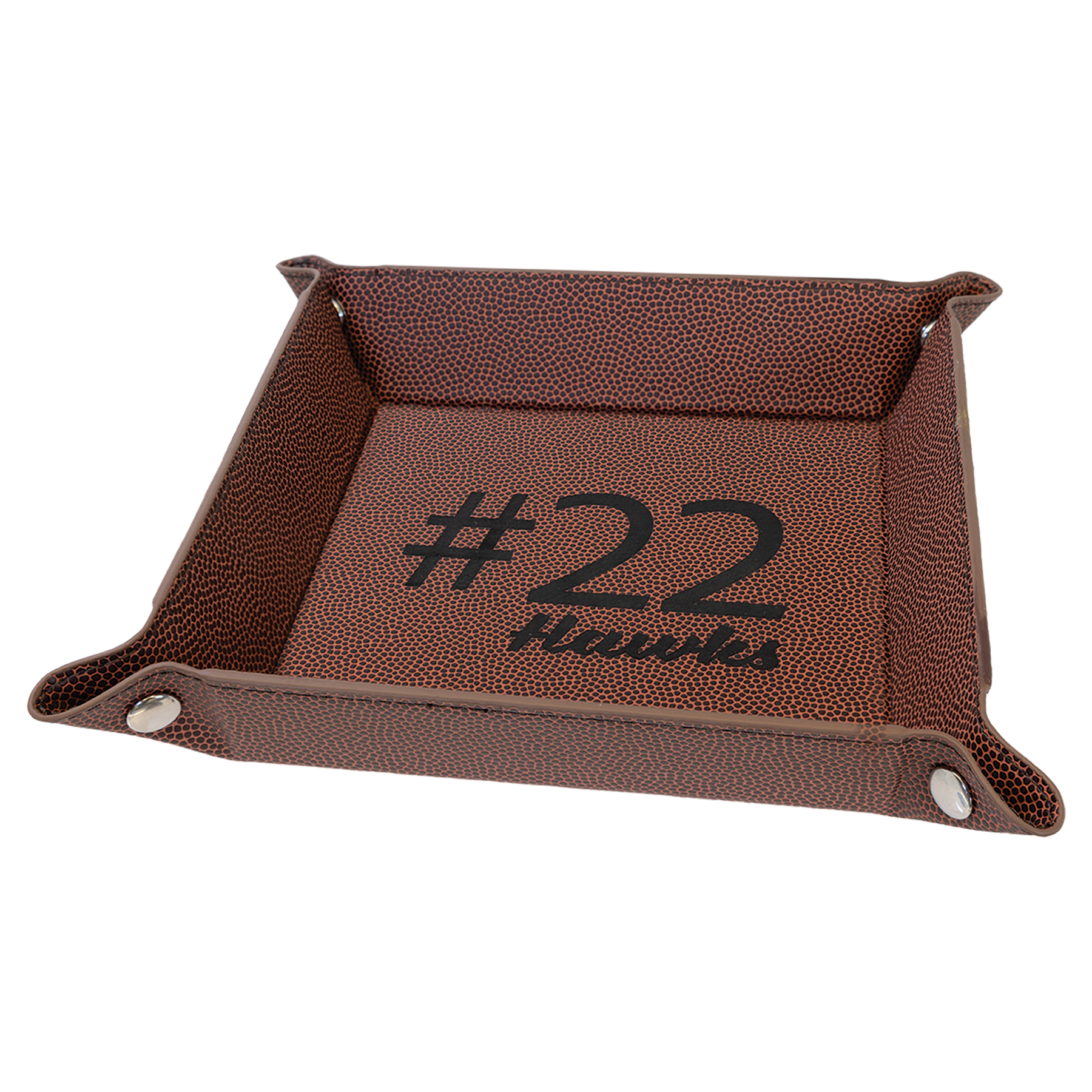Leatherette Folding Trays