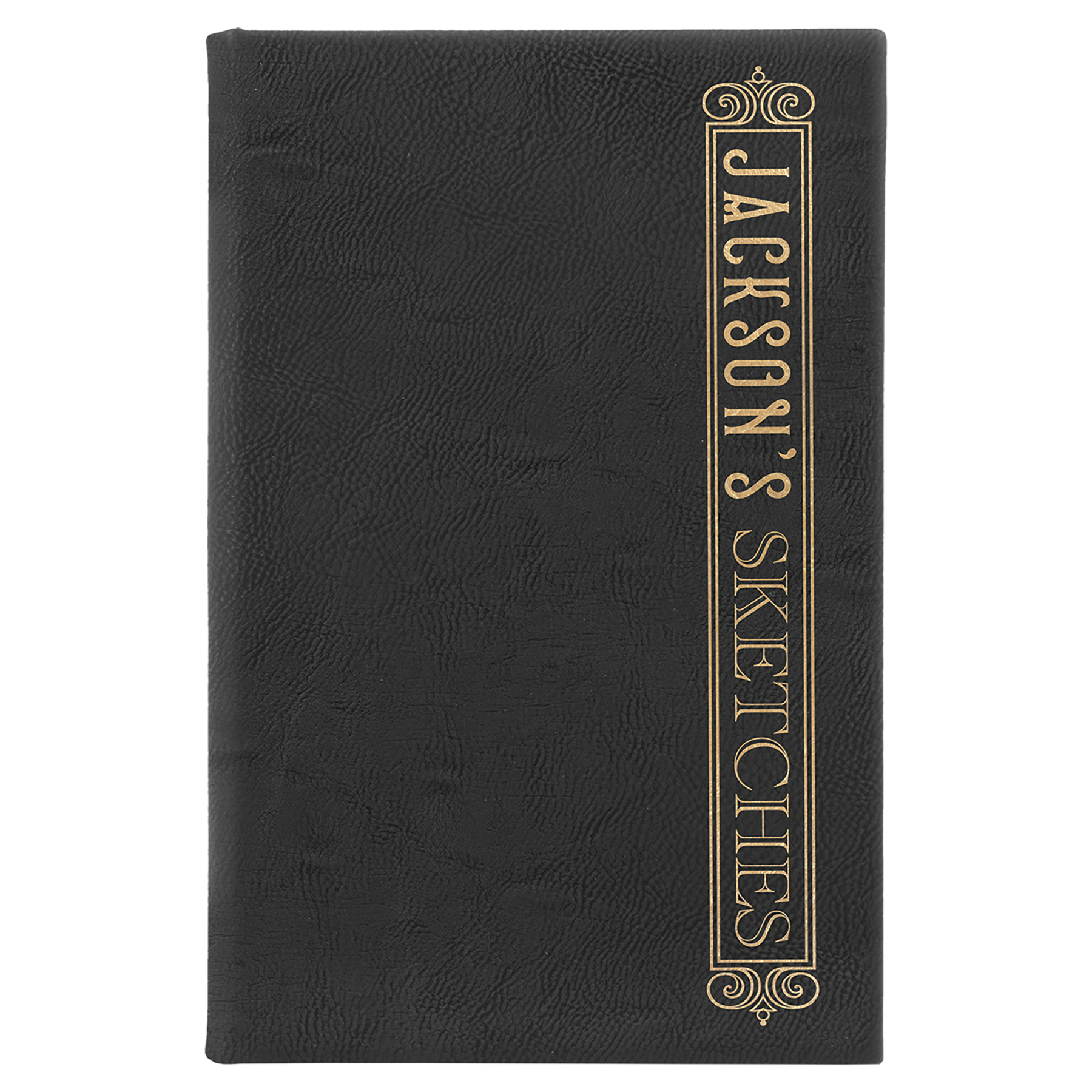 Laserable Leatherette Sketch Books