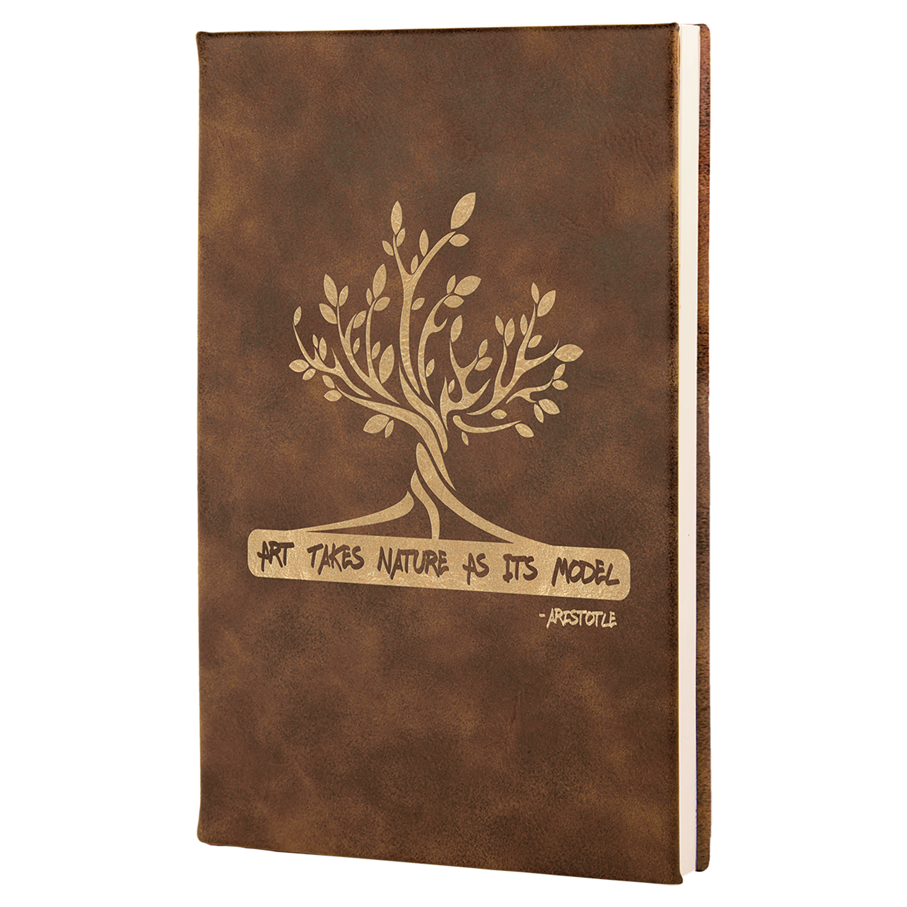 Laserable Leatherette Sketch Books