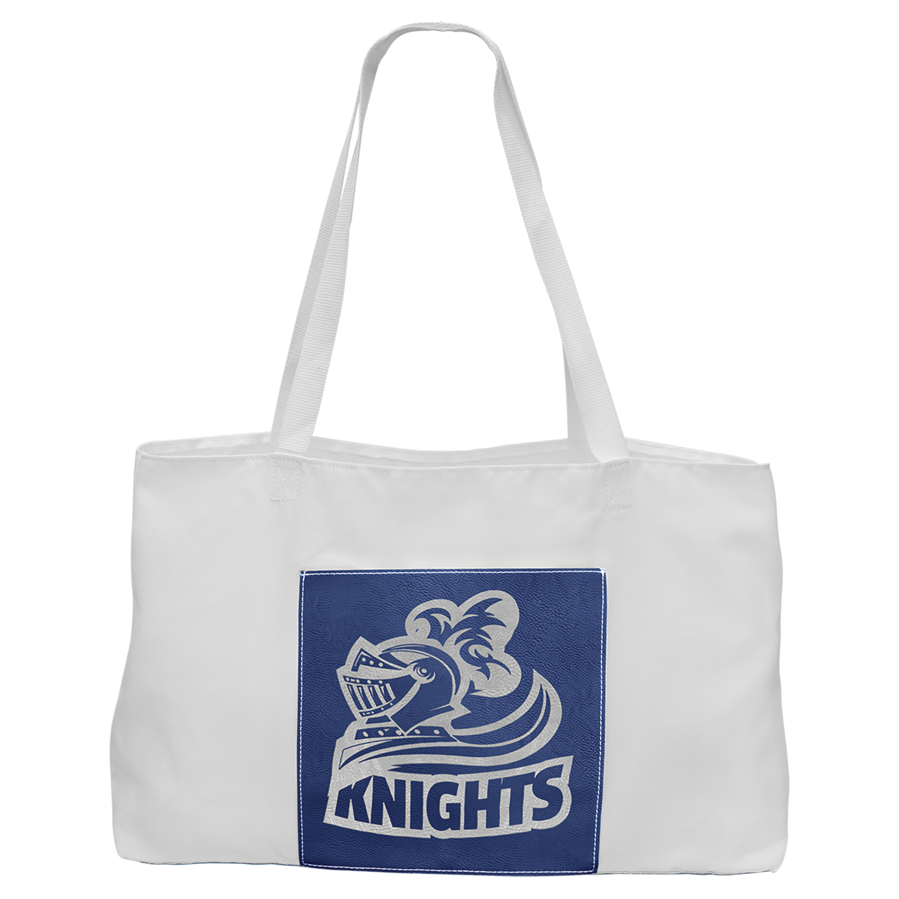 Canvas Bags with Laserable Leatherette