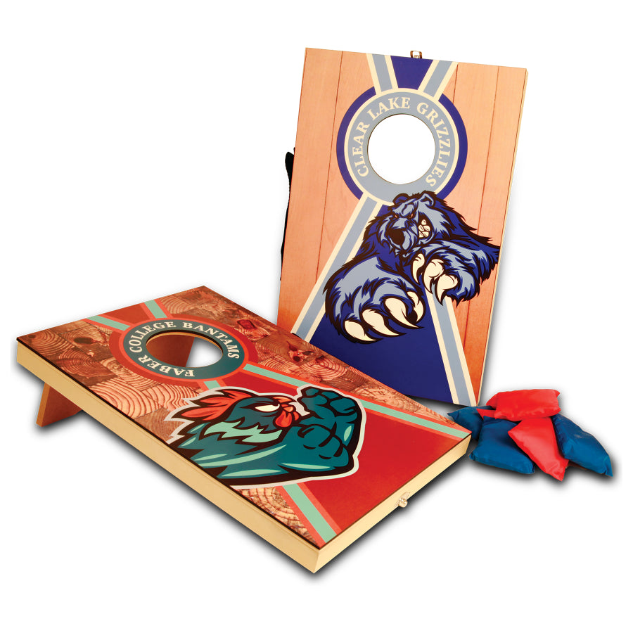 Mini Bean Bag Toss/Cornhole Game
