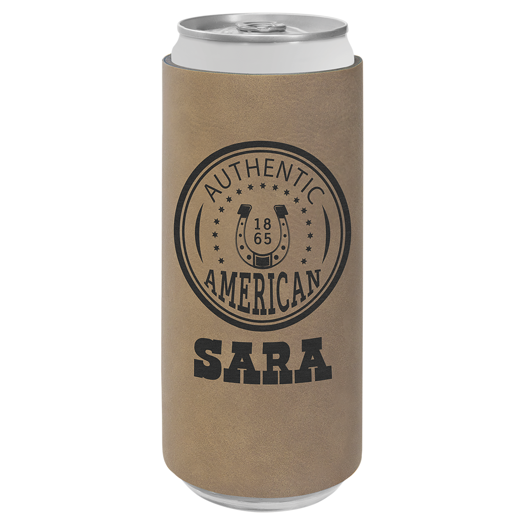 Leatherette Slim Beverage Holder