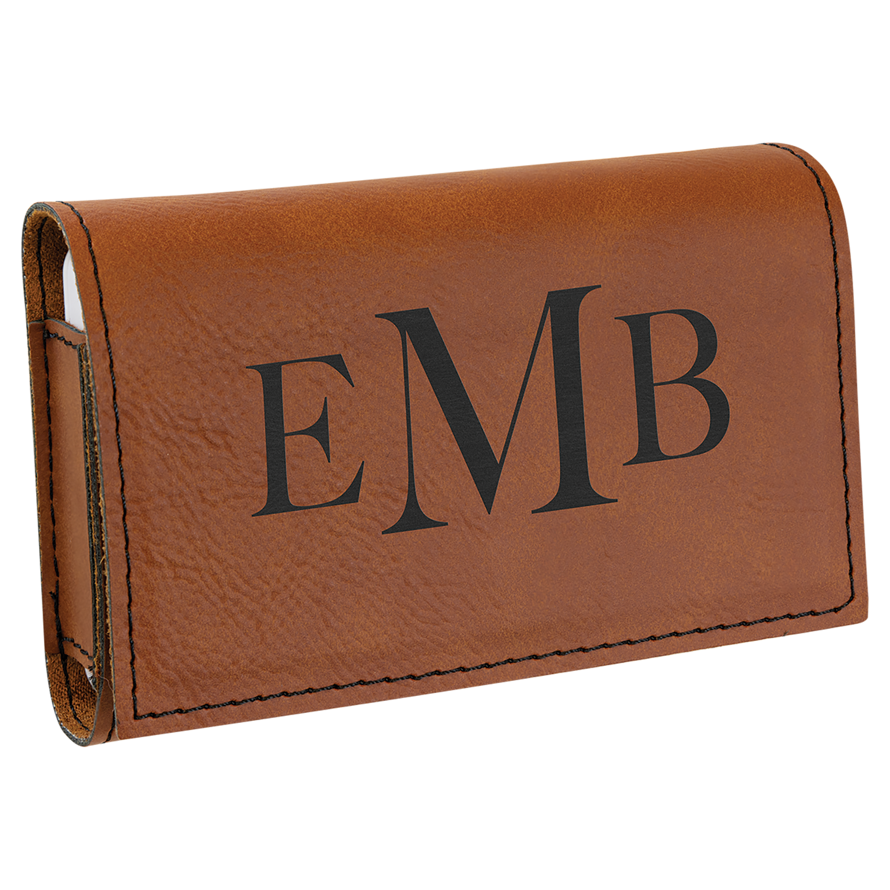 Laserable Leatherette Pill Box with Separate Daily Containers