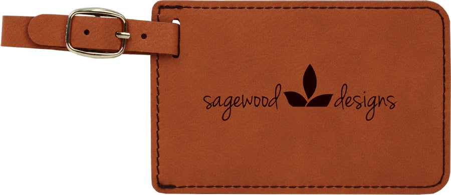 Leatherette Luggage Tag
