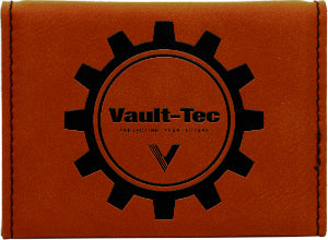 Leatherette Hard Business Card Holder
