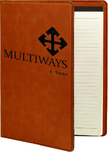 Laserable Leatherette Portfolios