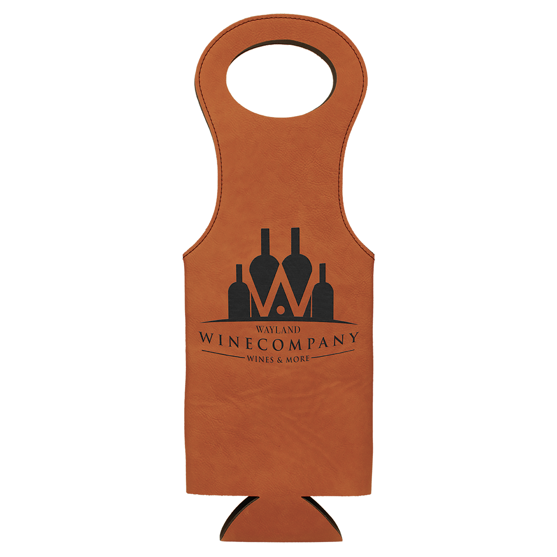 Leatherette Wine Bag