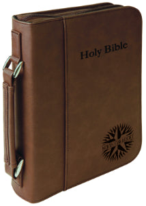 Laserable Leatherette Book/Bible Covers with Zipper
