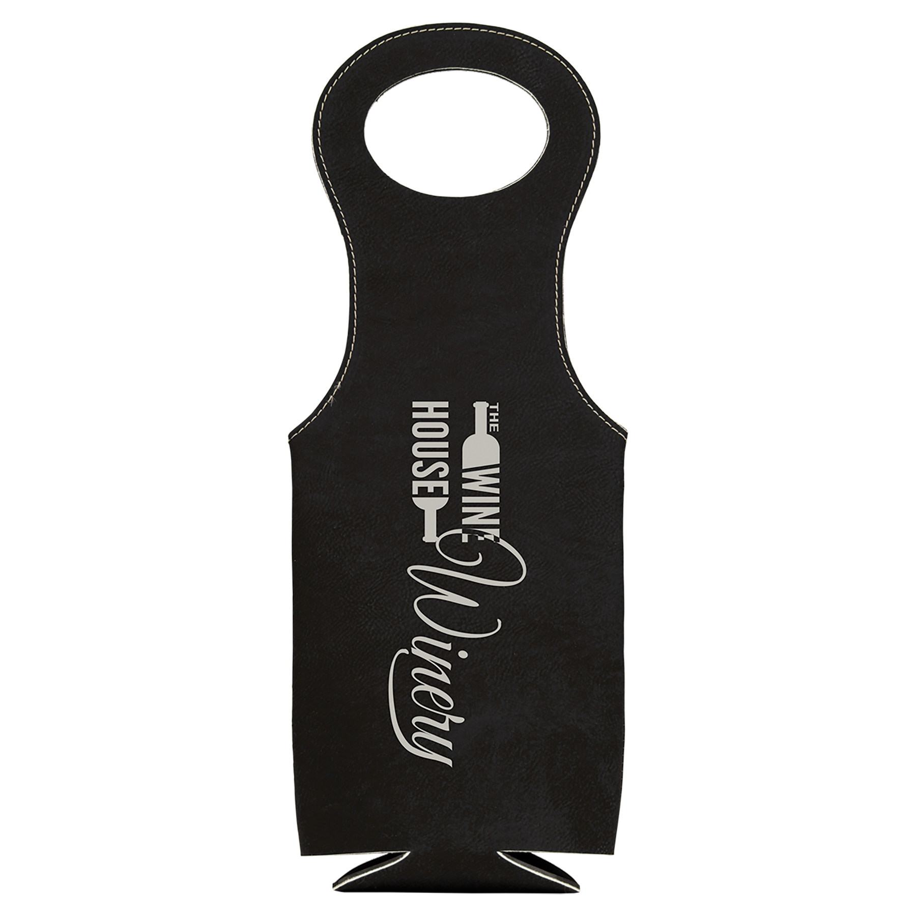 Leatherette Wine Bag