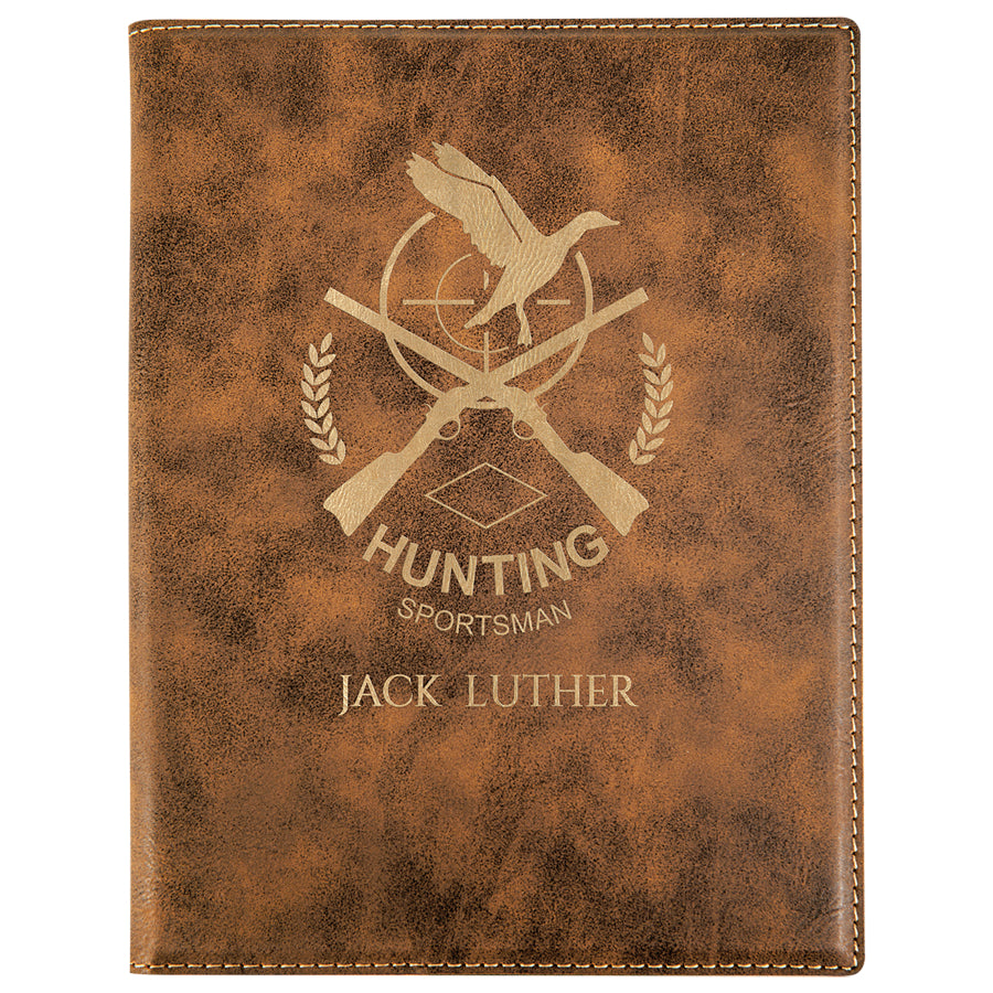 Laserable Leatherette Portfolios
