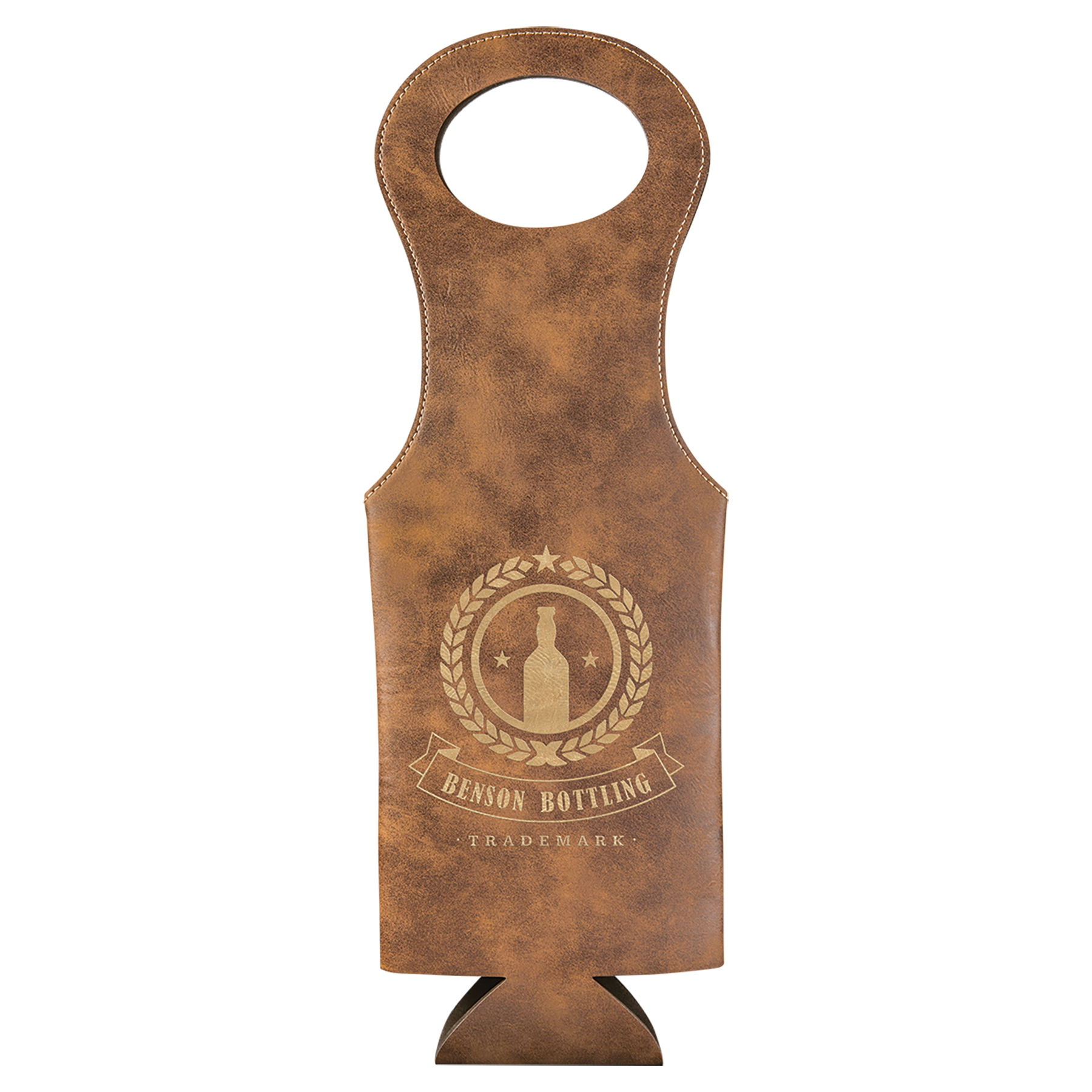 Leatherette Wine Bag