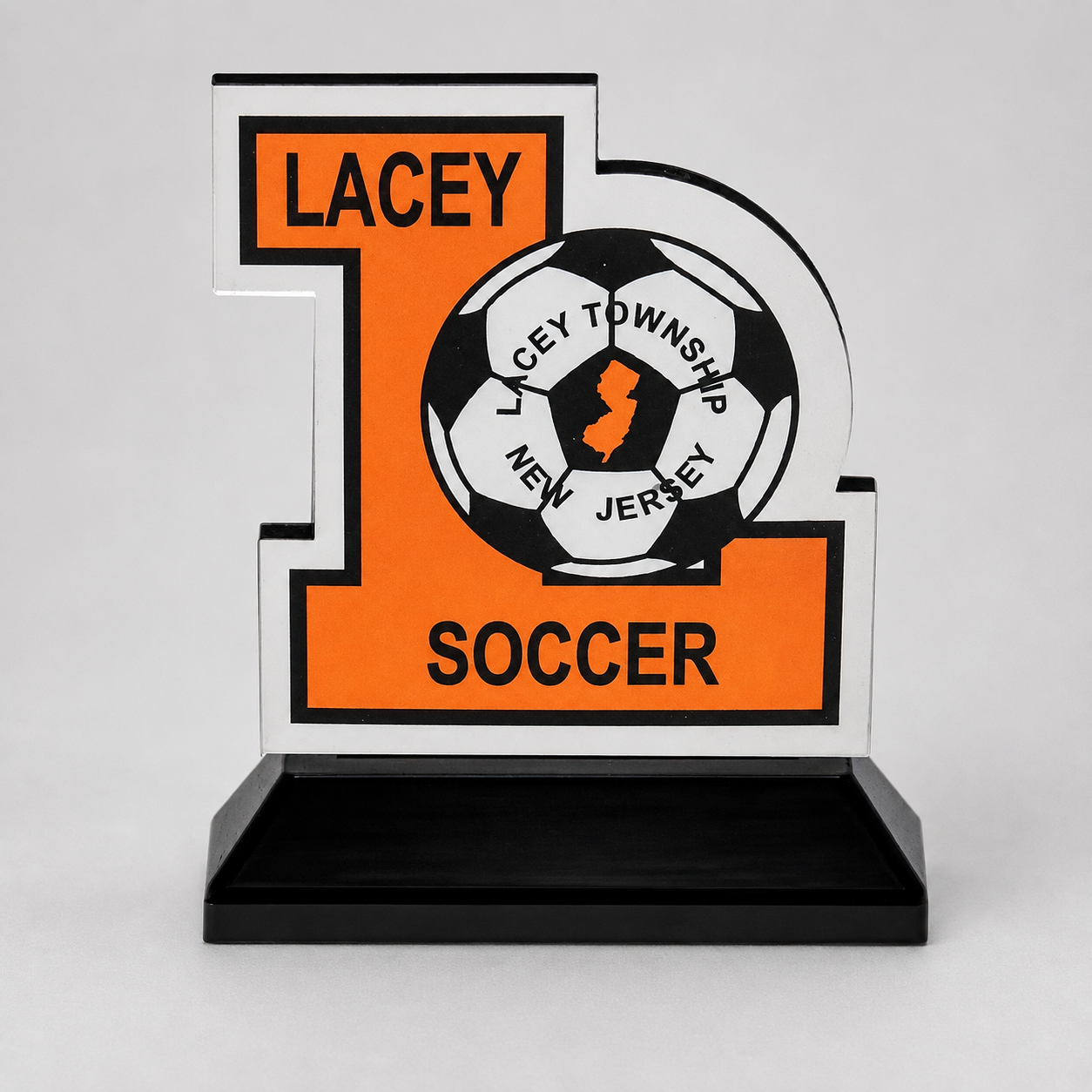 Custom-Cut Full-Color Hardboard Award
