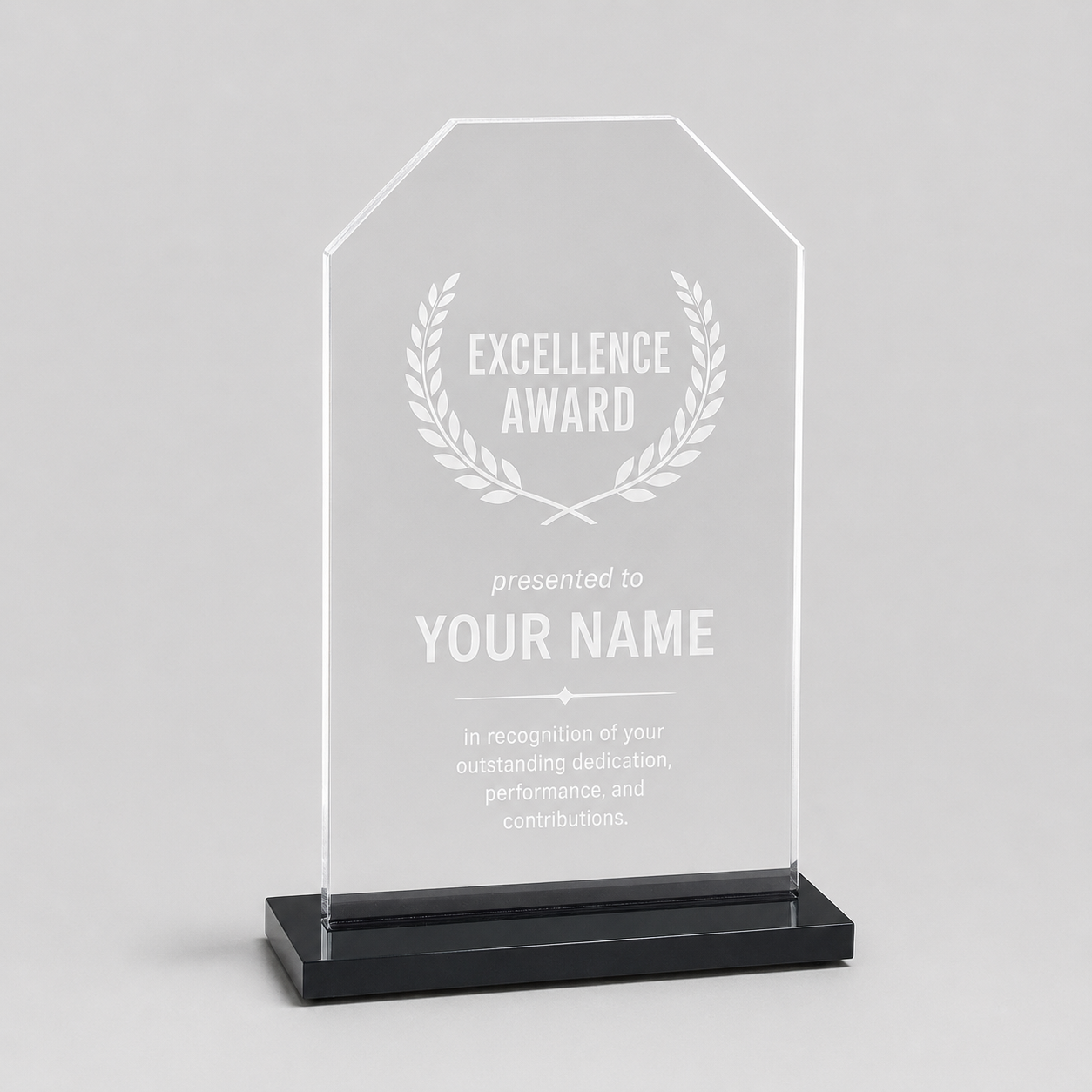 Starfire Stone Acrylic Award