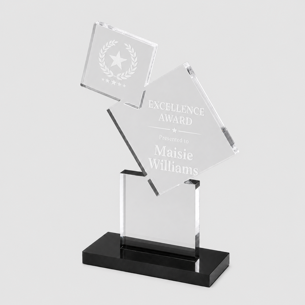 Stacked Acrylic Block Award