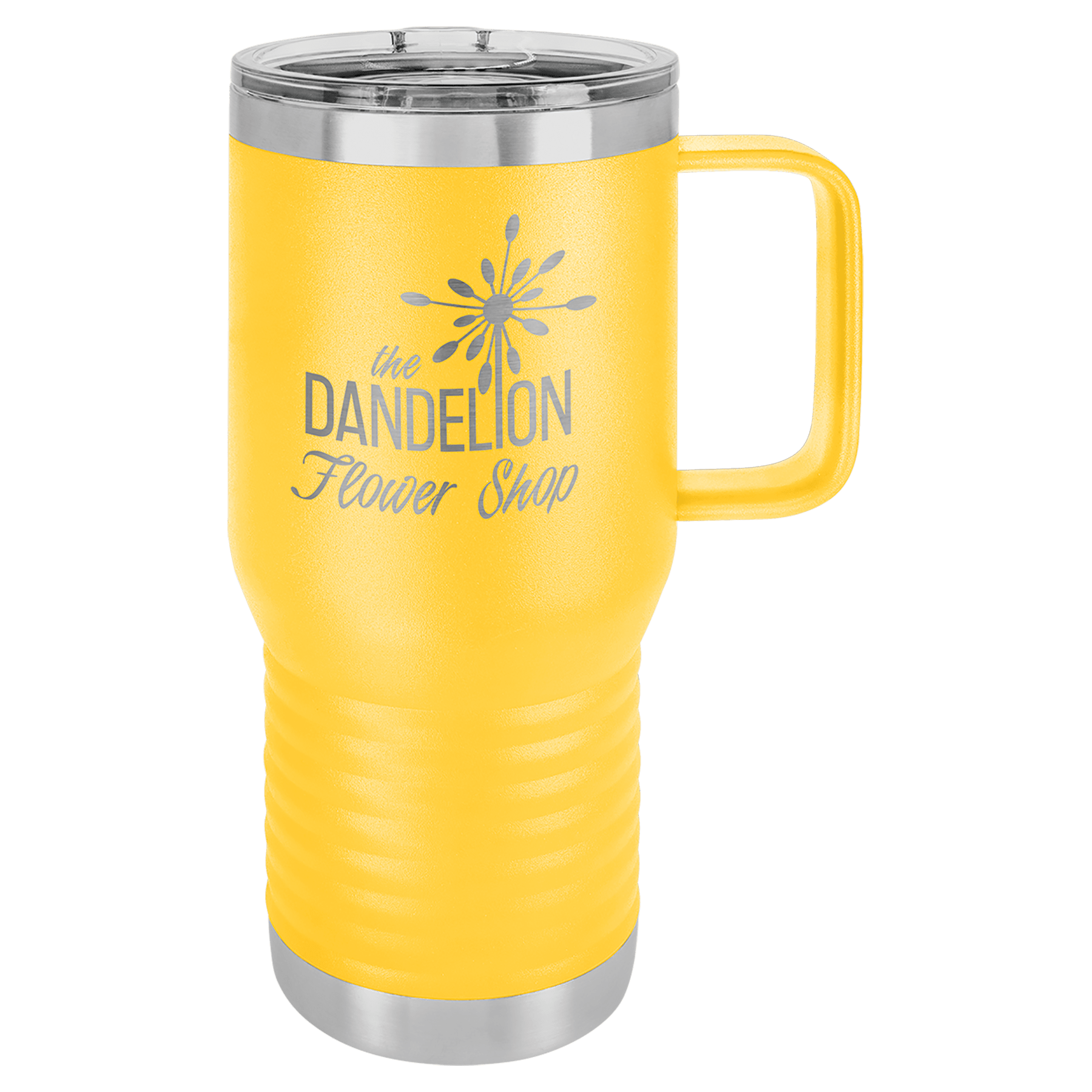 20 oz. Stainless Steel Vacuum Insulated Travel Mug with Slider Lid