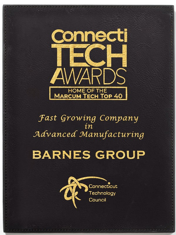 Leatherette Plaque