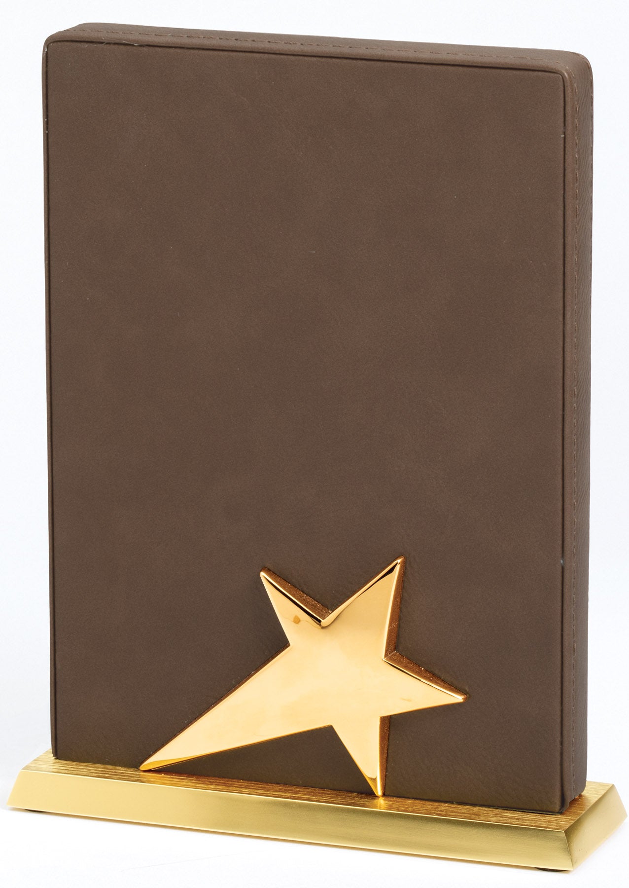 Star Leatherette Plaque Award