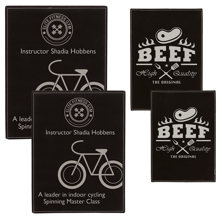 Leatherette Plaque