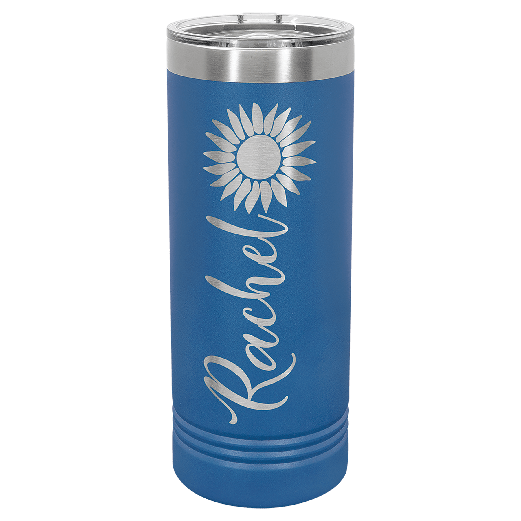 22 oz. Stainless Steel Skinny Tumbler with Slider Lid