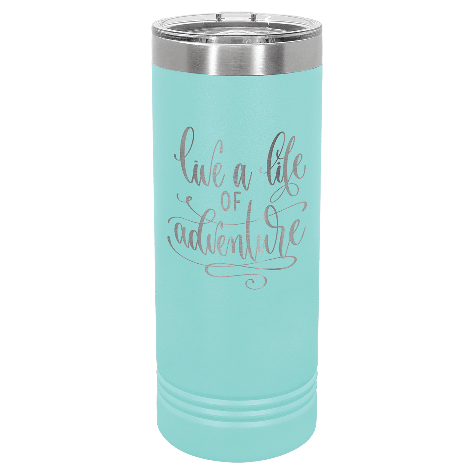 22 oz. Stainless Steel Skinny Tumbler with Slider Lid