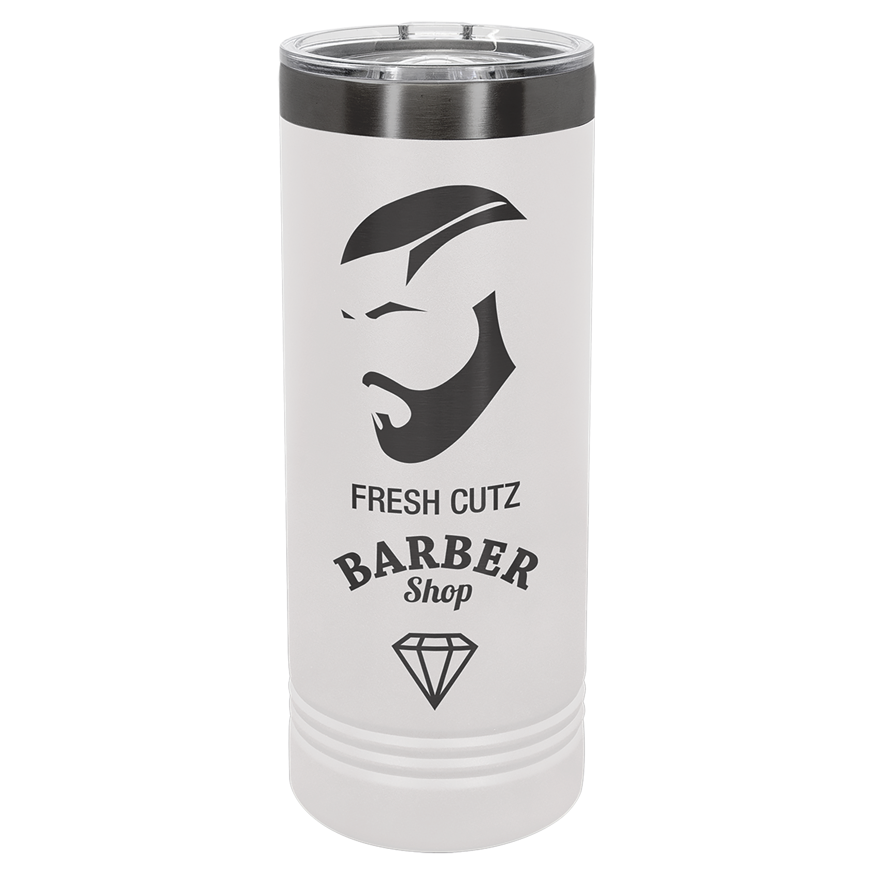 22 oz. Stainless Steel Skinny Tumbler with Slider Lid